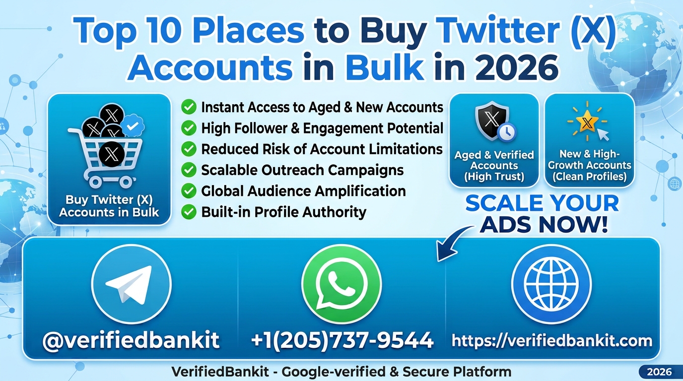Top 10 Places to Buy Twitter (X) Accounts in Bulk in 2026