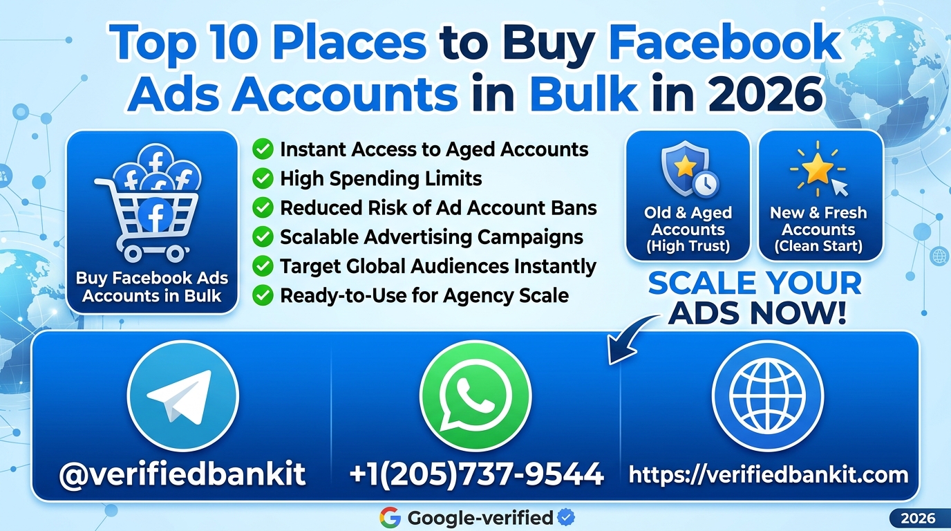 Top 10 Places to Buy Facebook Ads Accounts in Bulk in 2026