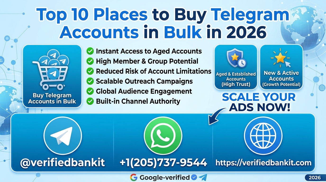 Top 10 Places to Buy Telegram Accounts in Bulk in 2026